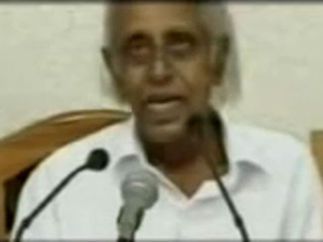 Indian politician has stroke on live tv